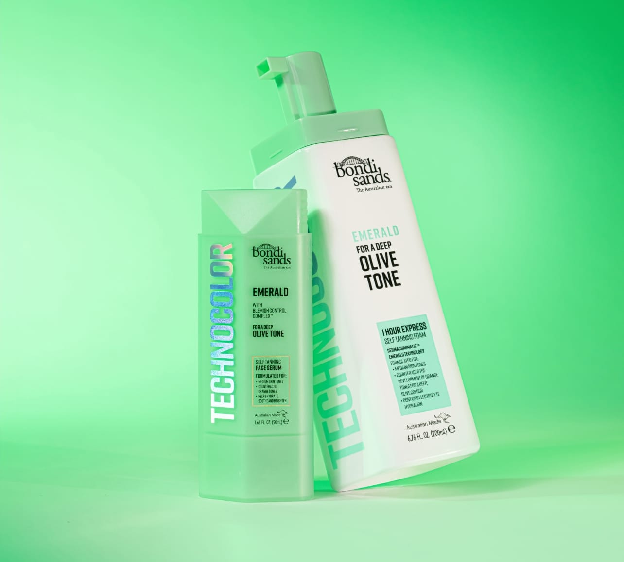 Emerald Technocolor Self Tanning Face Serum - Image 5