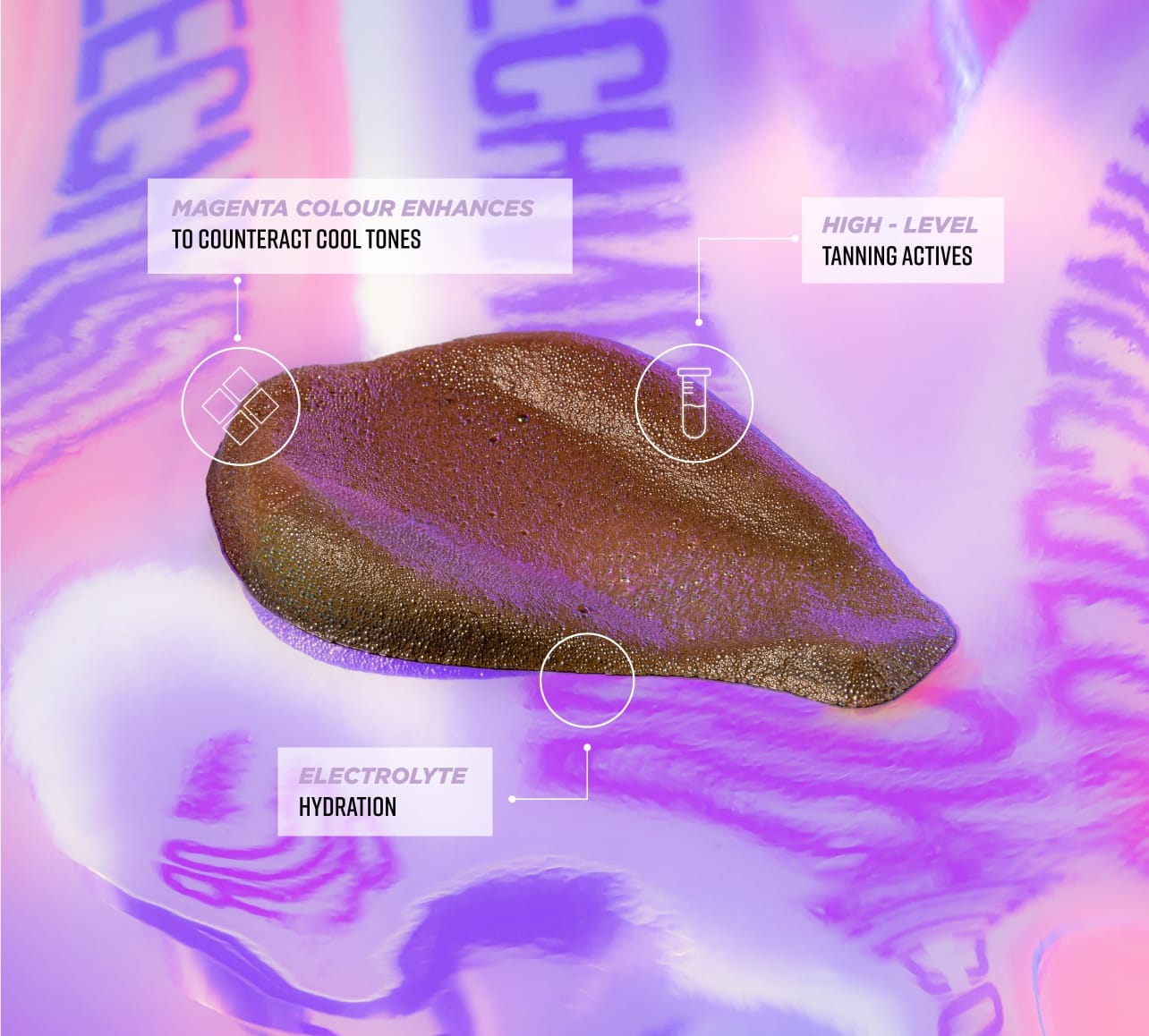 Magenta Technocolor 1 Hour Express Self Tanning Foam - Image 5