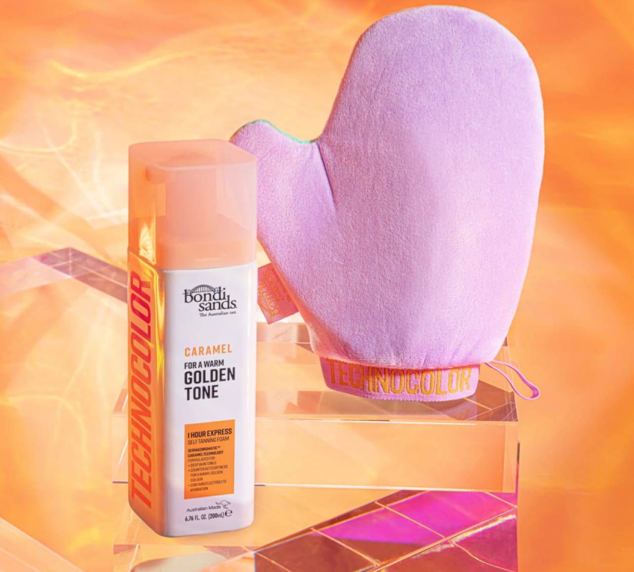 Caramel Technocolor 1 Hour Express Self Tanning Foam - Image 6