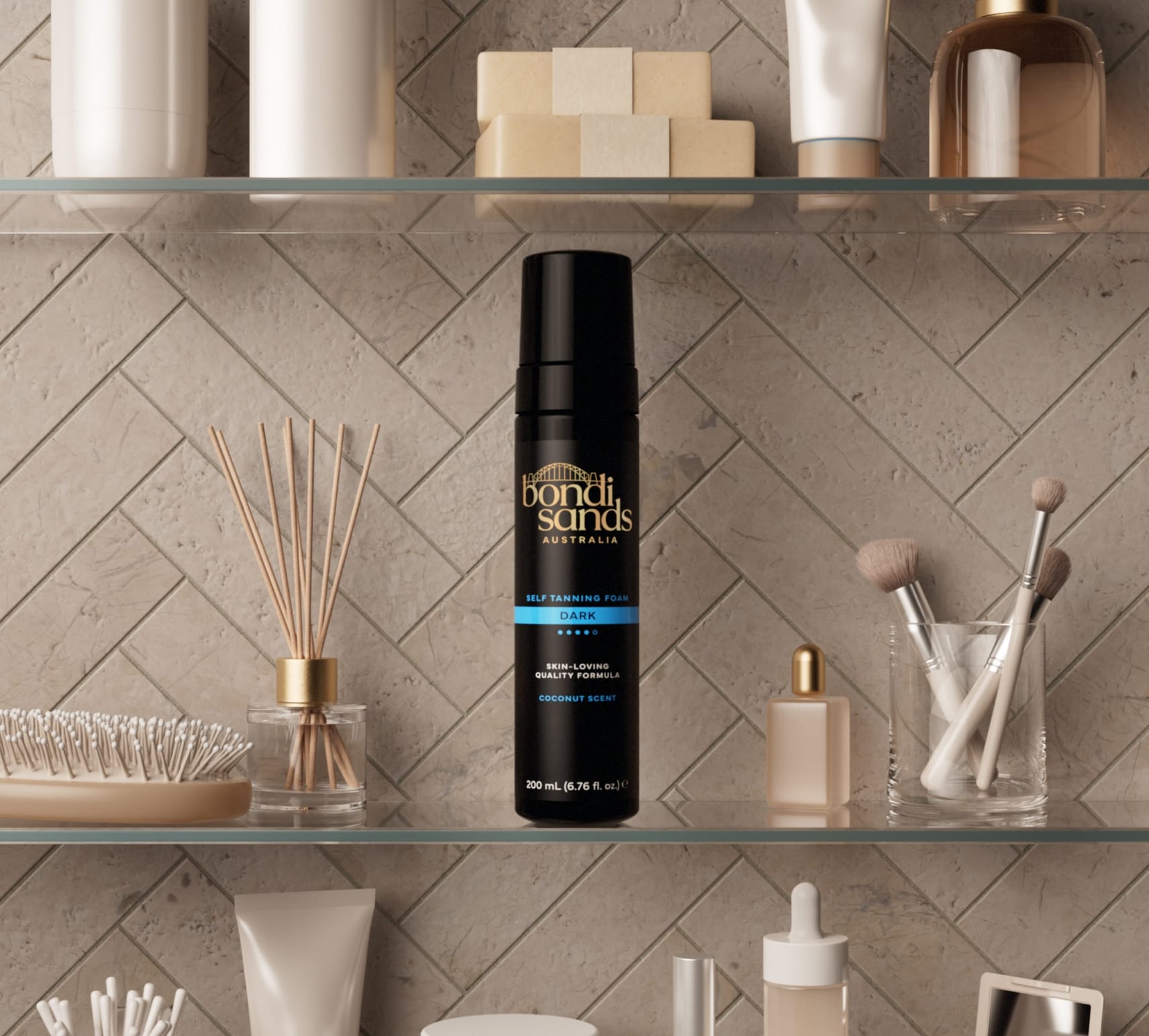 Dark Self Tanning Foam Duo - Image 6