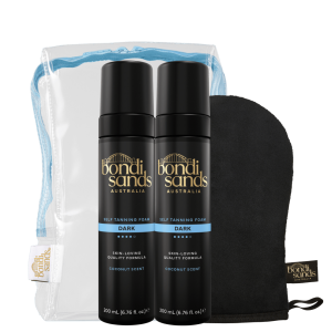 Dark Self Tanning Foam Gift Set