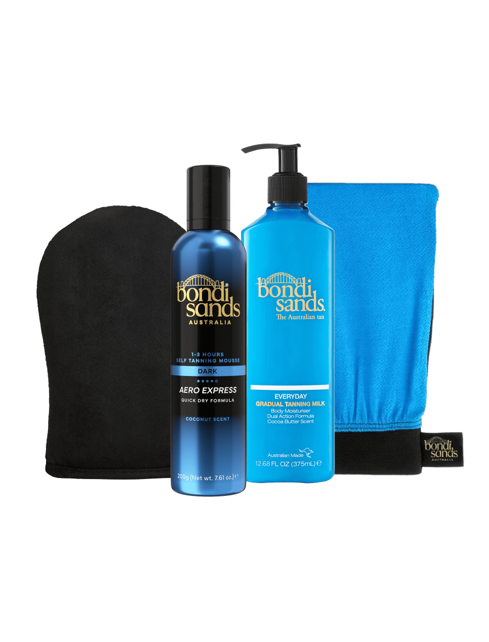 Aero Express Self Tanning Routine Bundle