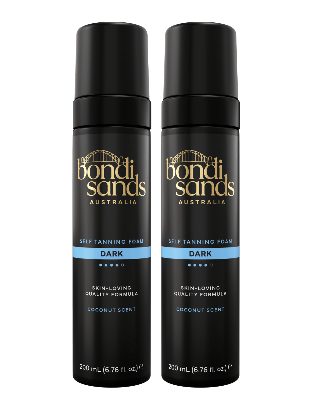 Dark Self Tanning Foam Duo