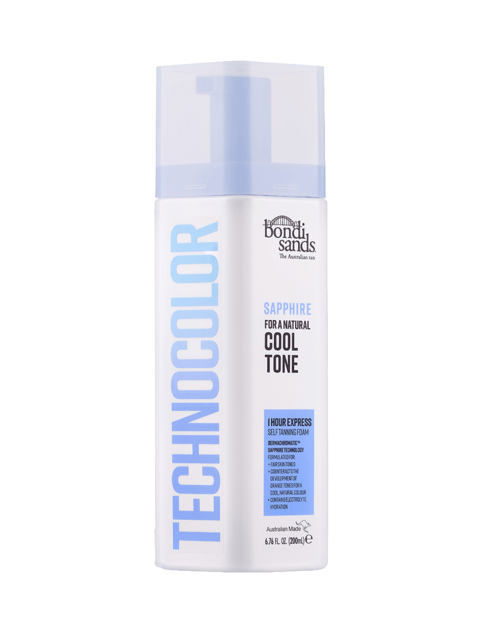 Sapphire Technocolor 1 Hour Express Self Tanning Foam