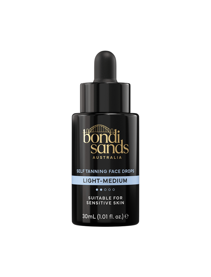 Light-Medium Self Tanning Face Drops